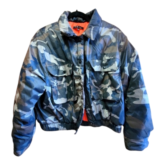 F.O.R.E Jackets & Blazers - Camo Puffer Jacket